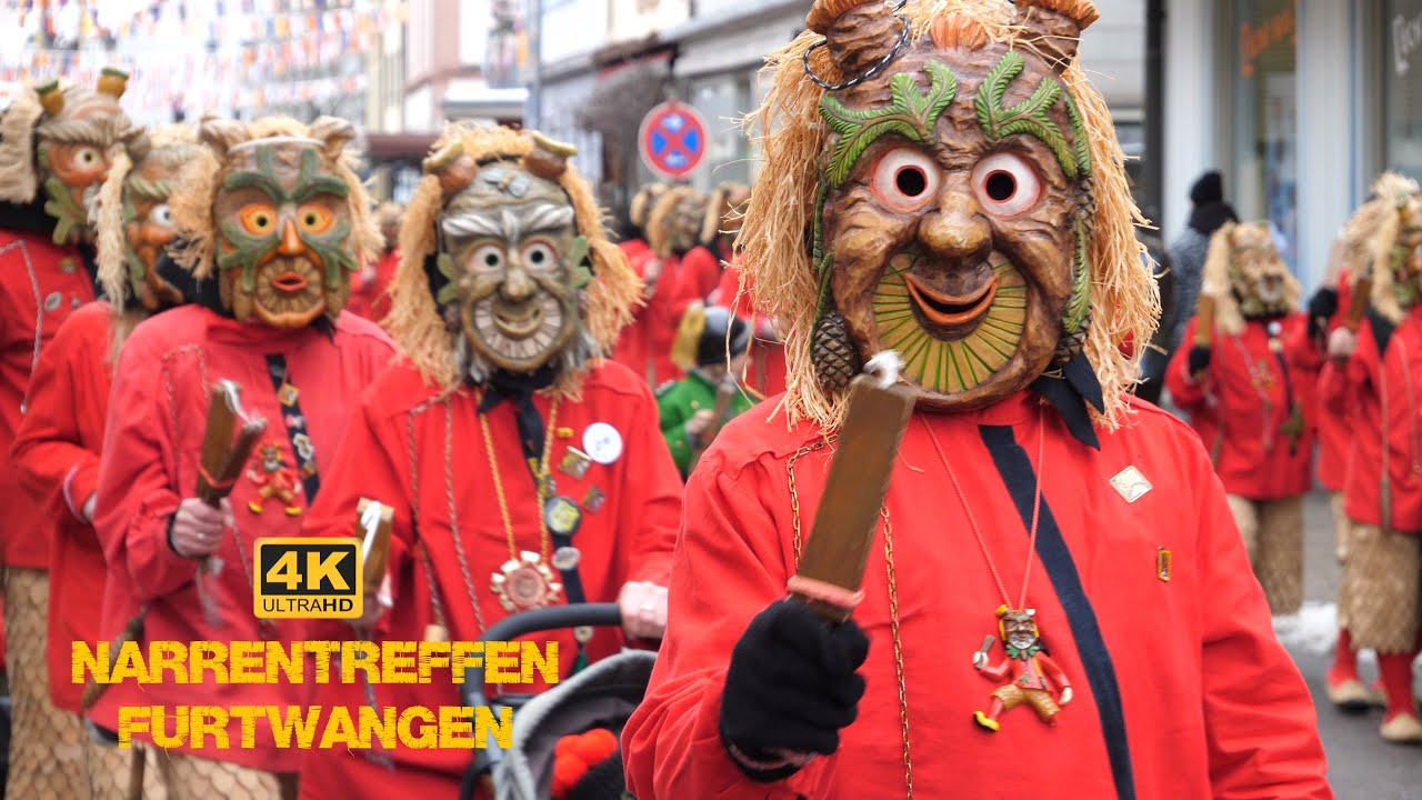 Fasnet Narrentreffen in Furtwangen Teil6