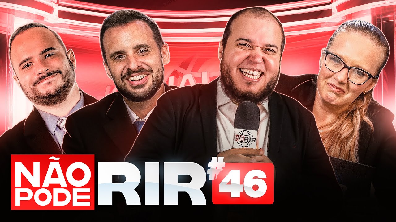 JORNAL N&Atilde;O PODE RIR com Jhonny Drumond, Marcos Castro, Luciana D'Aulizio e Ed Gama