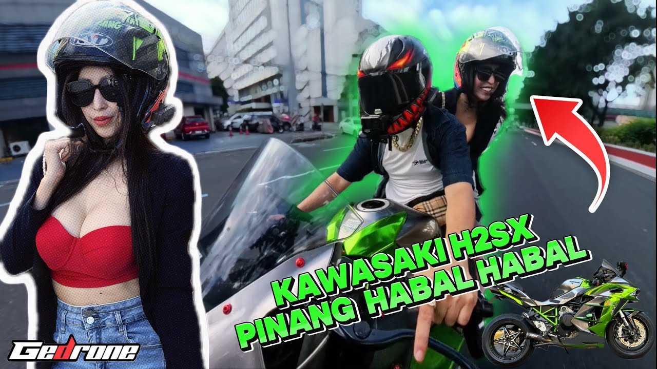 Bigbike Pinang habal lang kawasaki h2sx-se