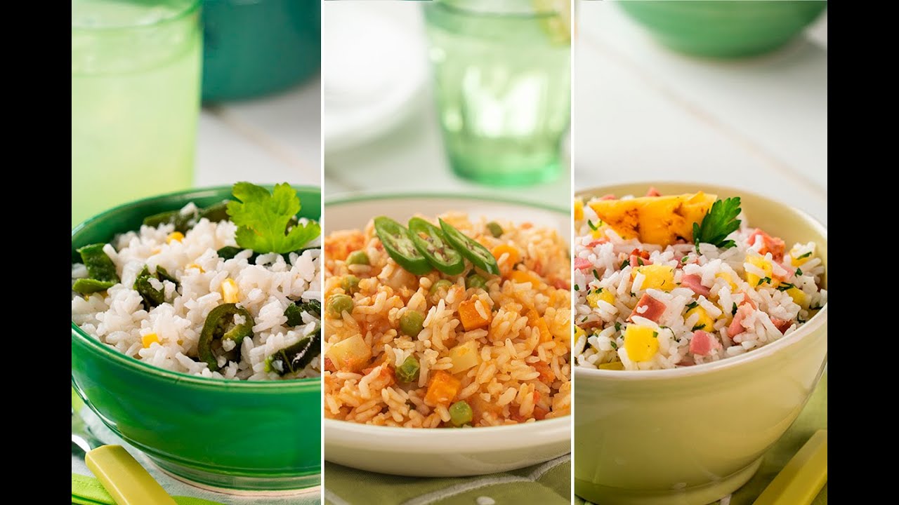 3 Recetas de Arroz