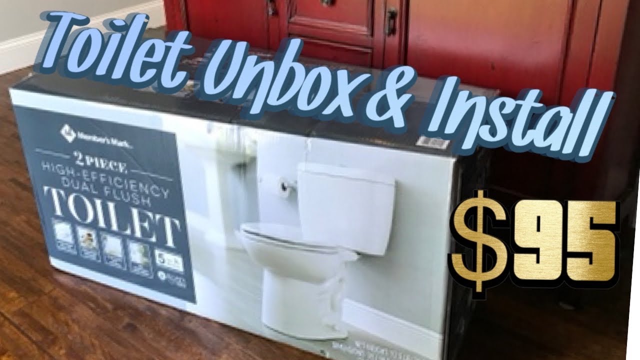 Распаковка и установка унитаза — участники клуба Sams Mark Toilet