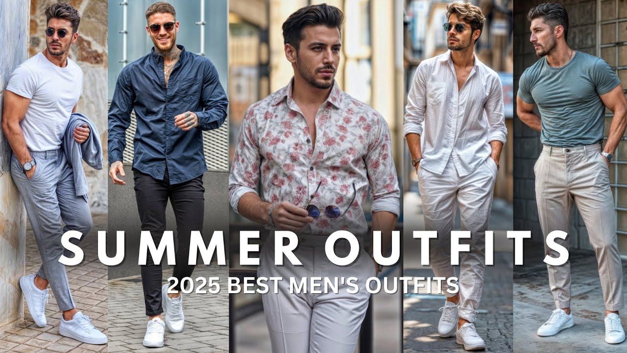 Best Summer Outfits For Men 2025 | Men's Fashion Ideas | Latest Casual Outfit Ideas For Men