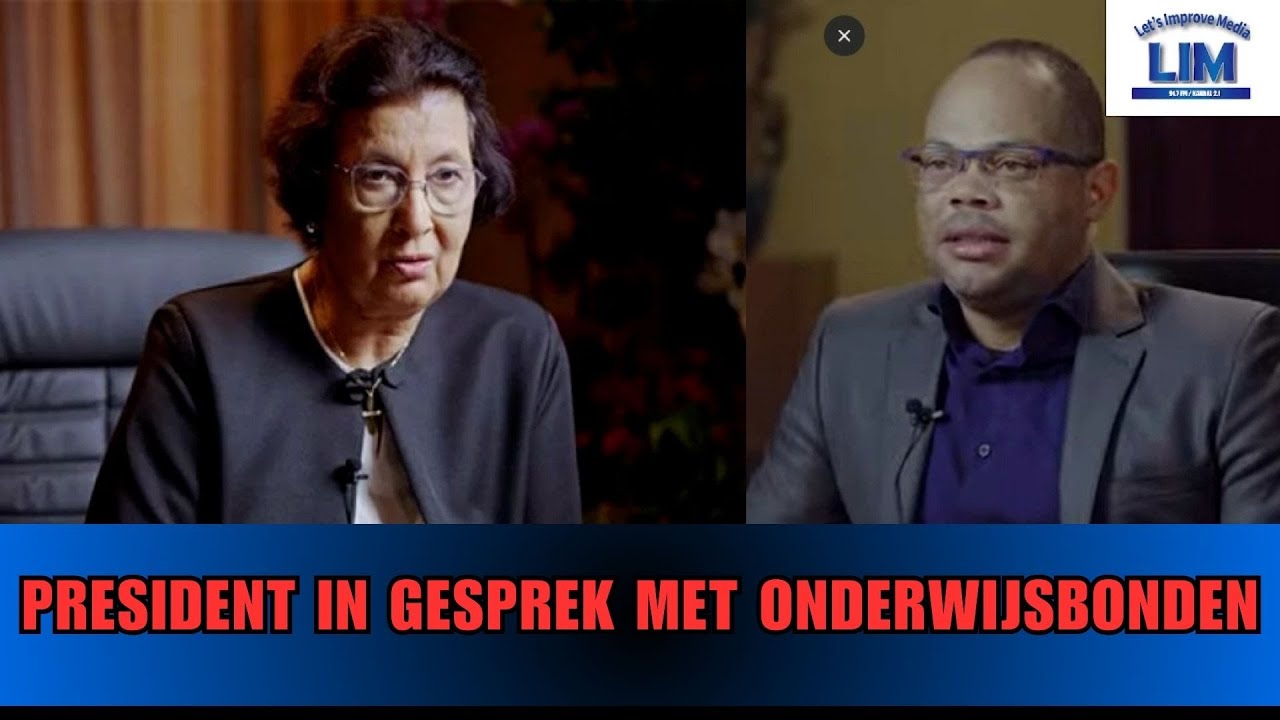 BT DONDERDAG 5 FEB 2026 || PRESIDENT IN GESPREK MET ONDERWIJSBONDEN.