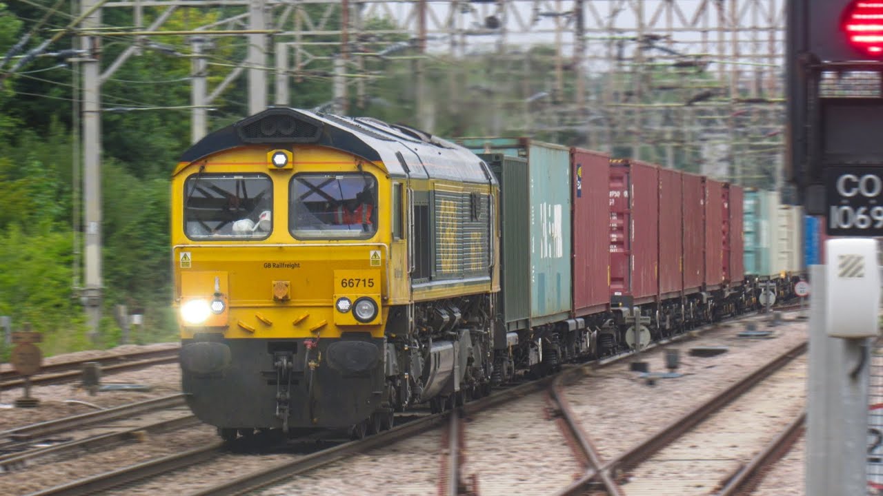 FAST Trains at Colchester and Kelvedon (GEML) 24/07/25