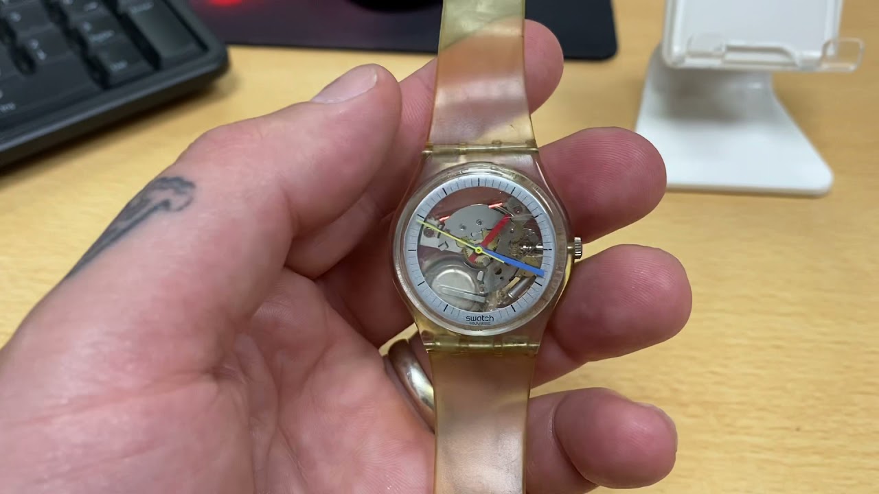 Swatch Jellyfish GK100 1985             #swatch #swatchwatch #swatchcollector #80s #watches
