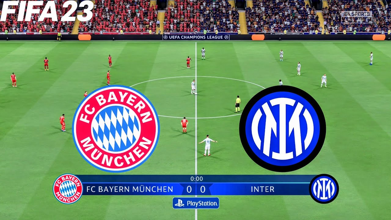 FIFA 23 | Bayern Munich vs Inter Milan | UEFA Champions League - Full Gameplay