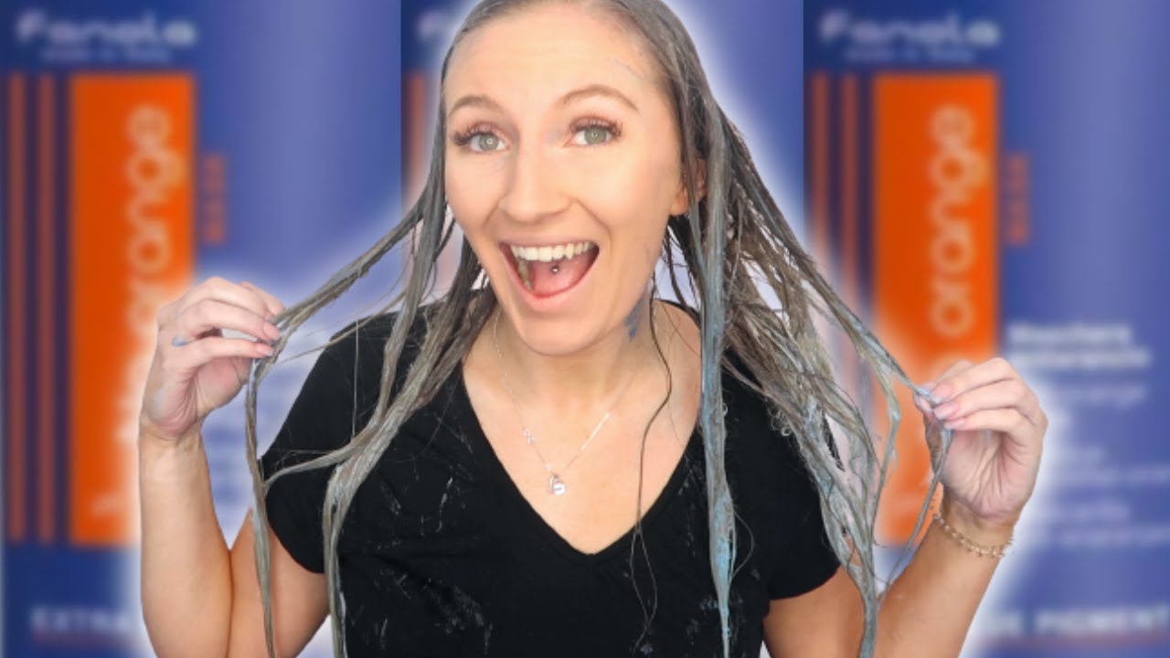 Маска FANOLA NO ORANGE | Волосы без желтизны благодаря синему пигменту?! *Честный отзыв*