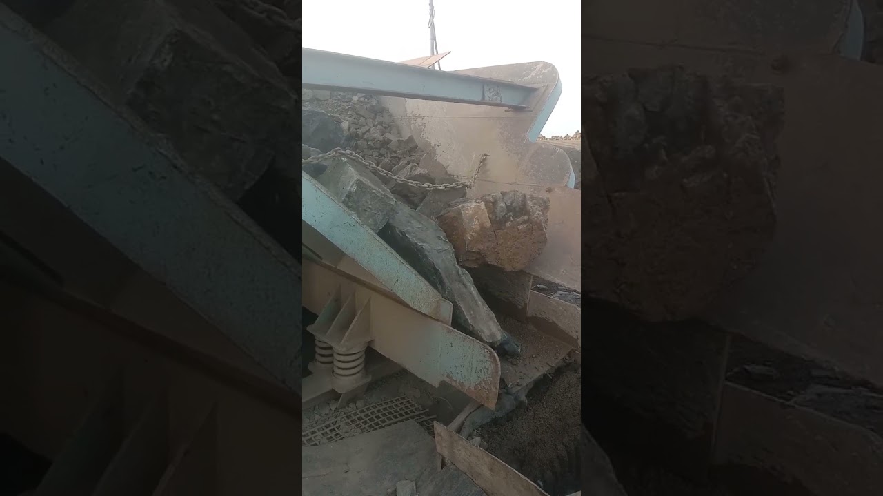 Biggest Stuck Breaking chain | Hungry Jaw in Action Crushing Stone 🪨