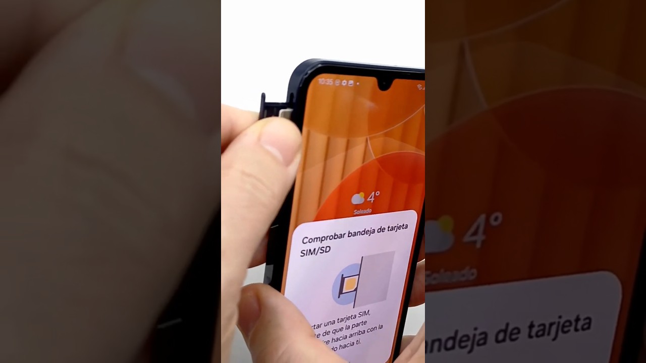 Samsung Galaxy A15 Dual SIM * How To Insert SIM and SD Card