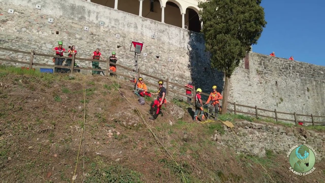 Pulizia versanti Rocca di Sabbio Chiese (2^ parte)