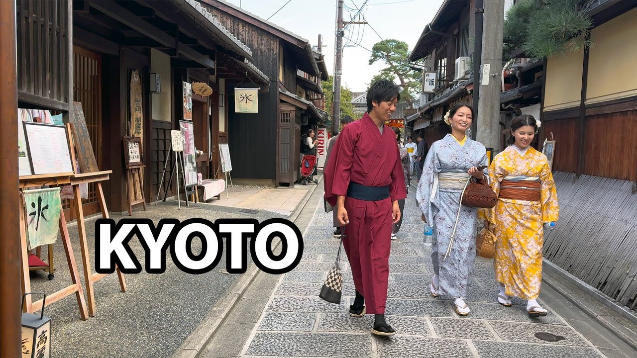 Japonya'nın En Çok Sevilen Şehri KYOTO - Bambu Ormanları ve Turuncu Tapınak -