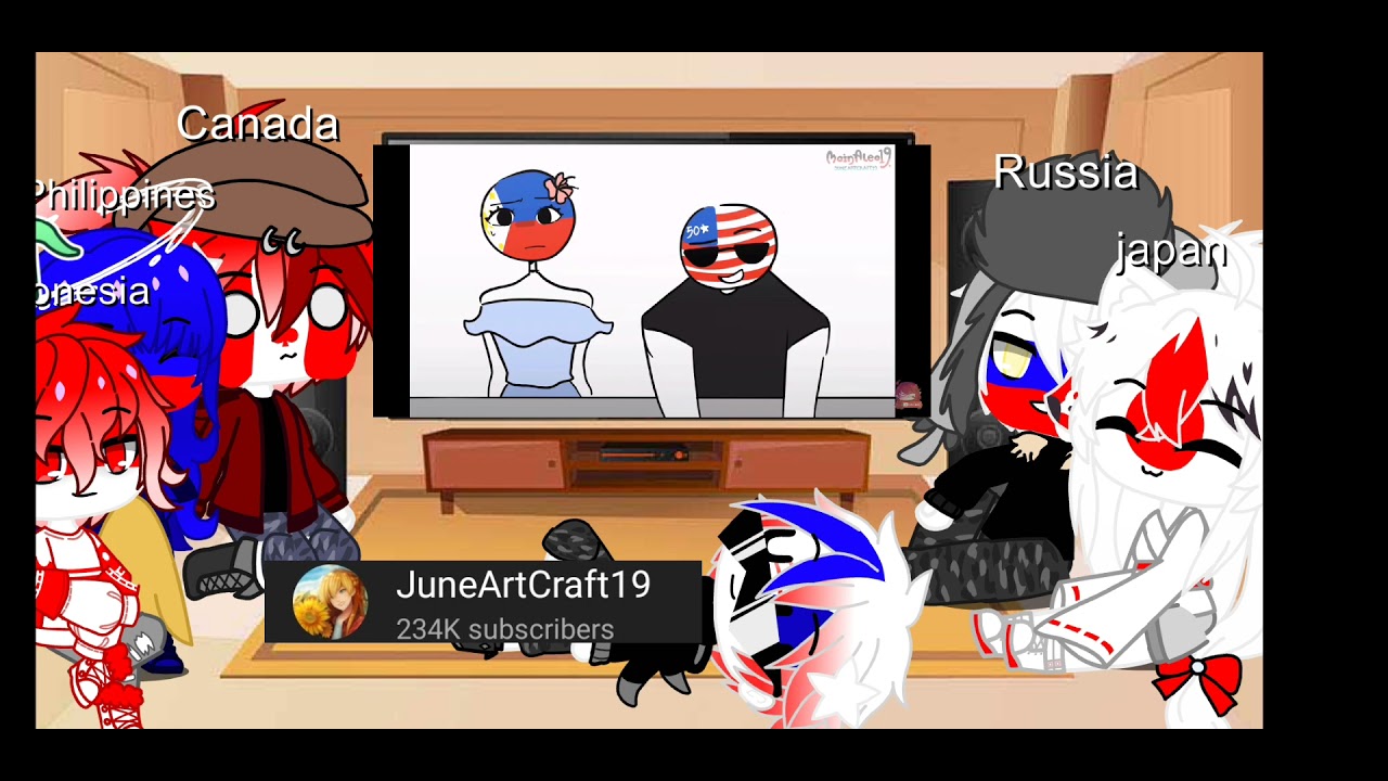 countryhumans react to their memes part one?