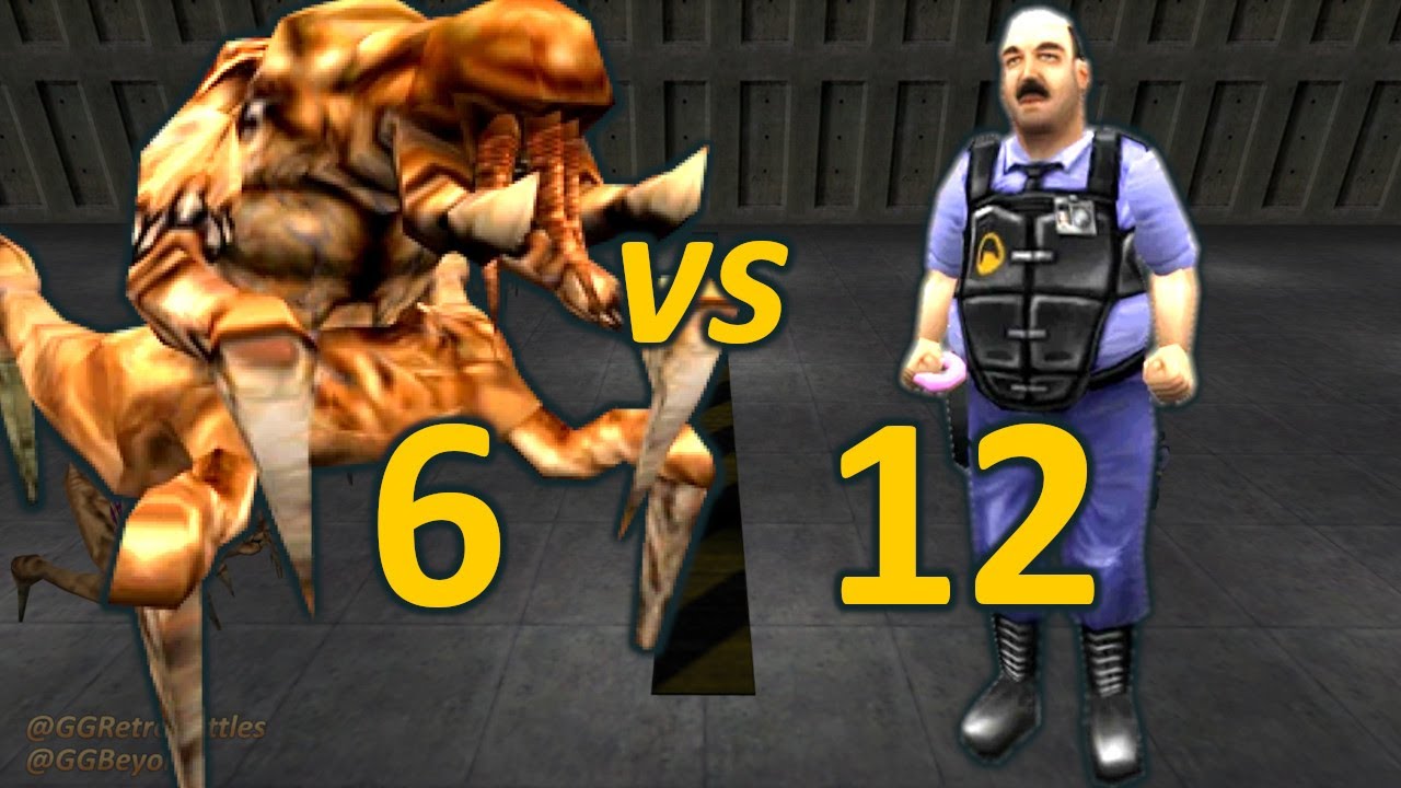 6 Voltigores vs 12 Otis - Half-Life: Opposing Force Retro Battles