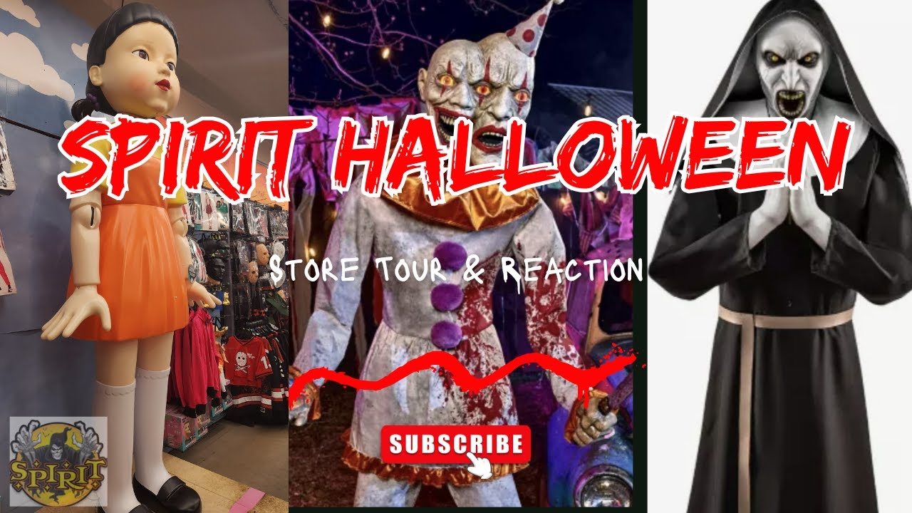 Spirit Halloween 2025 Store Tour and Reaction