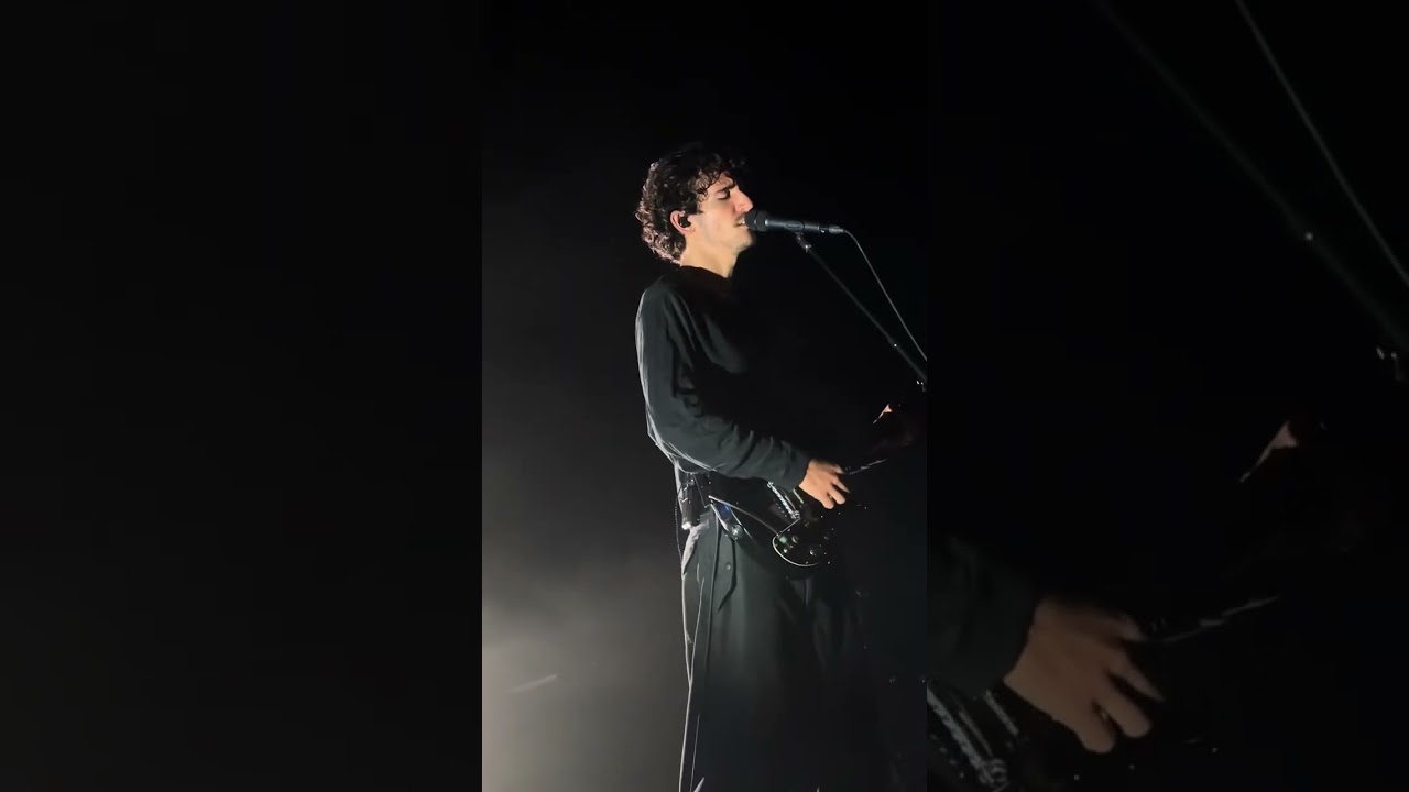 Tamino playing My Dearest Friend and Enemy live in Dublin on October 14, 2025