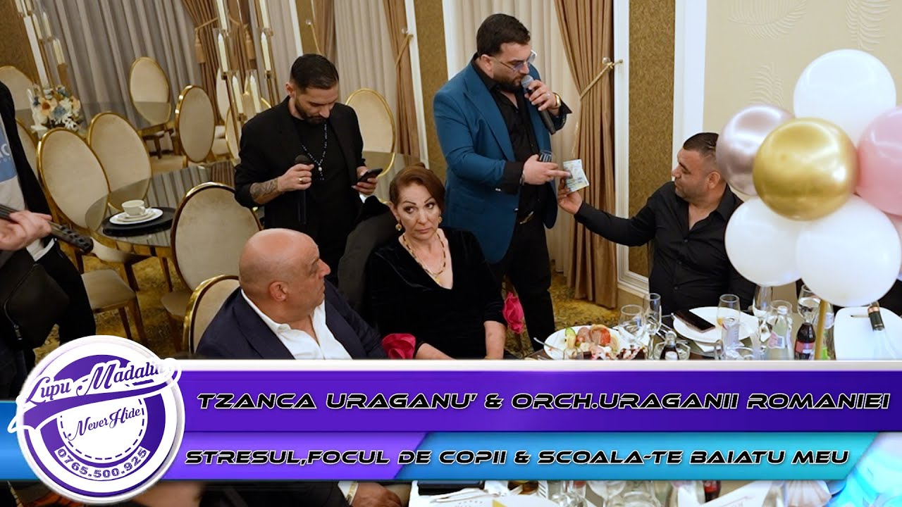 Tzanca Uraganu - Stresul,focul de copii & Scoala-te baiatu meu by👍Never Hide Events🔔