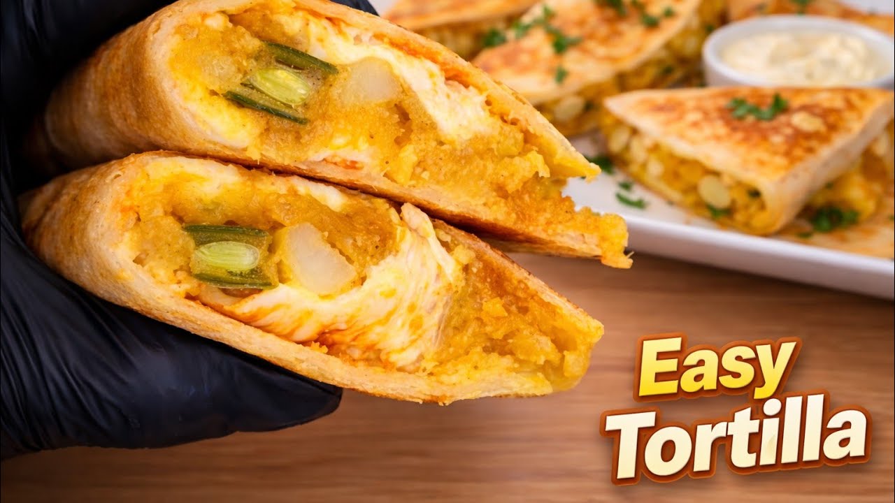 اكلة اقتصادية وسهلة 🥔 تورتيلا البطاطس بالخضار#    Easy 🥔 Potato Tortilla with Vegetables