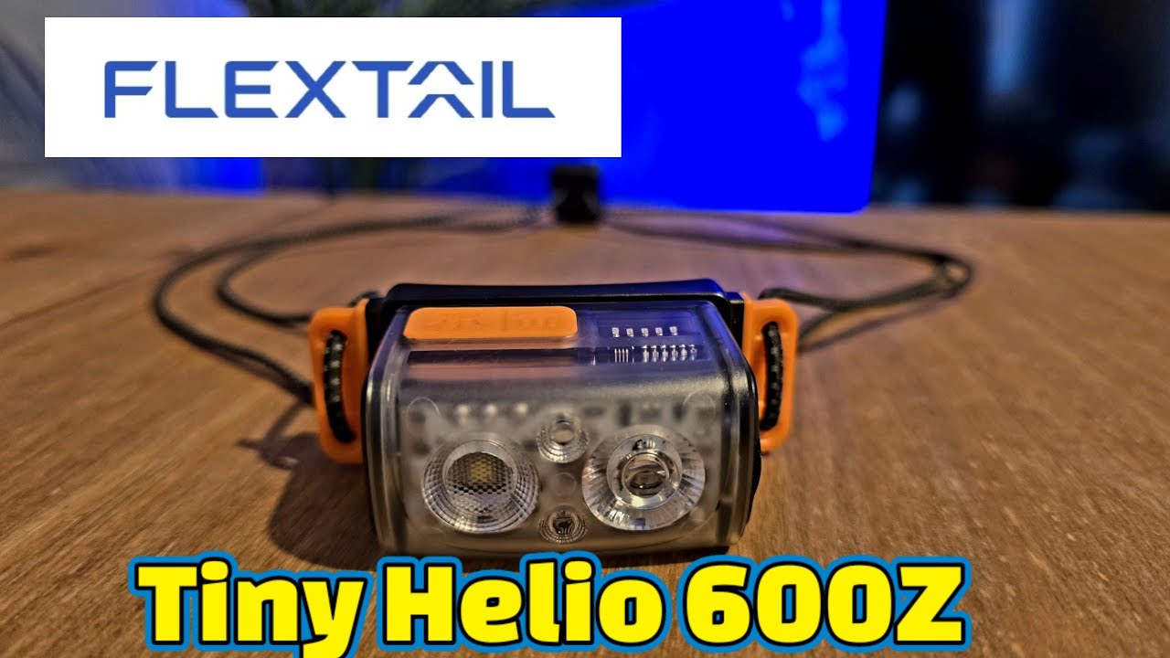 All New Flextail Tiny Helio 600z headlamp #flextailgear #headlamp #youtube #wildcamping #torch