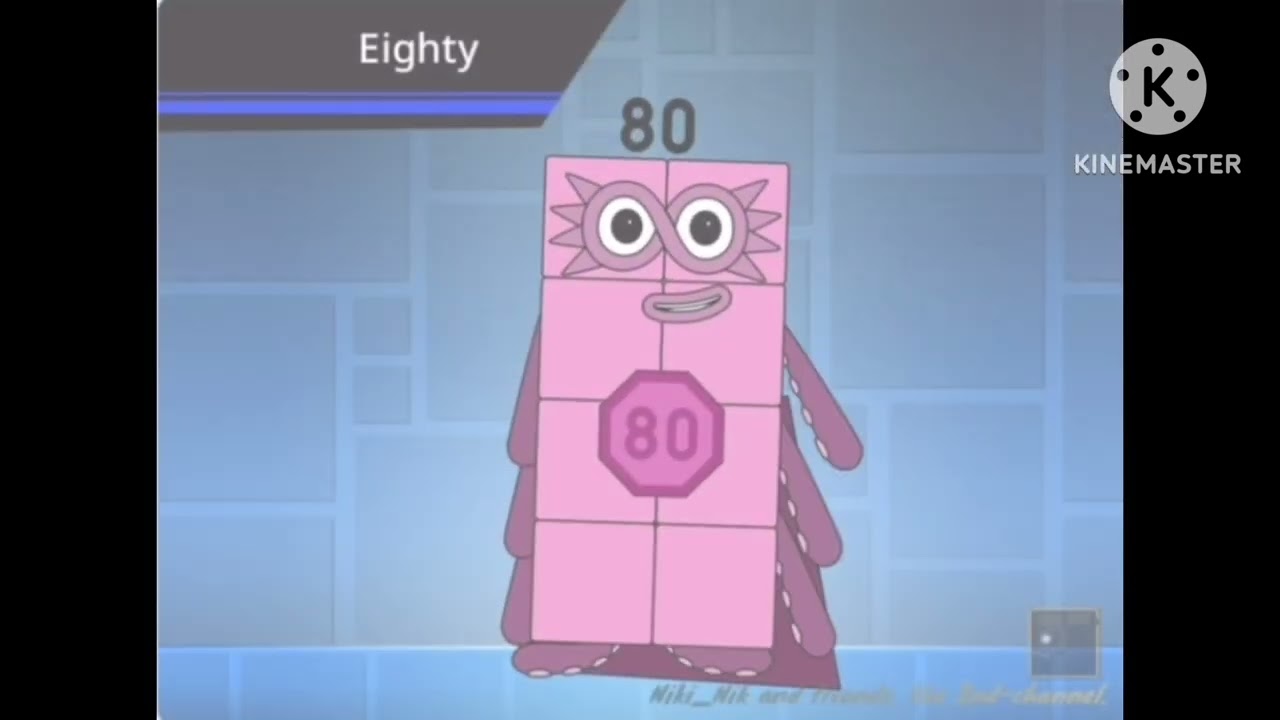 Numberblocks band tens but units 10-200