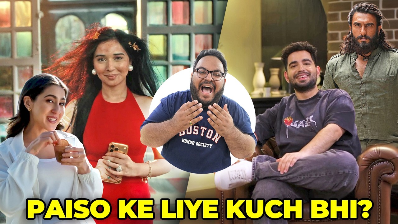 These Indian Ads are PURE BRAIN ROT!😂 (feat. Samay Raina, Tanya Mittal, Karan Johar & more)