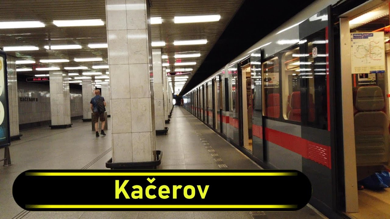 Metro Station Kačerov - Prague 🇨🇿 - Walkthrough 🚶