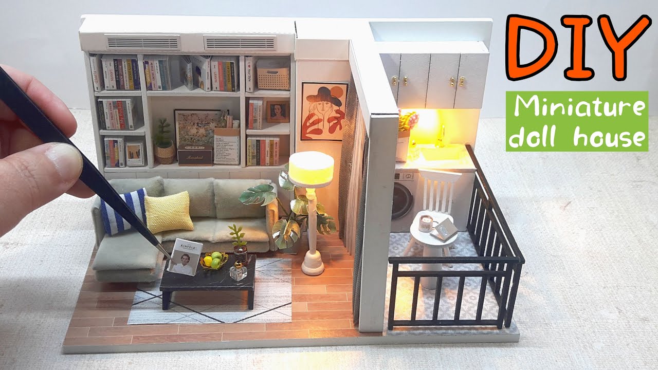 DIY Miniature Dollhouse Kit　1/32スケール ドールハウス ミニチュアハウスキット VITALITY LIFE