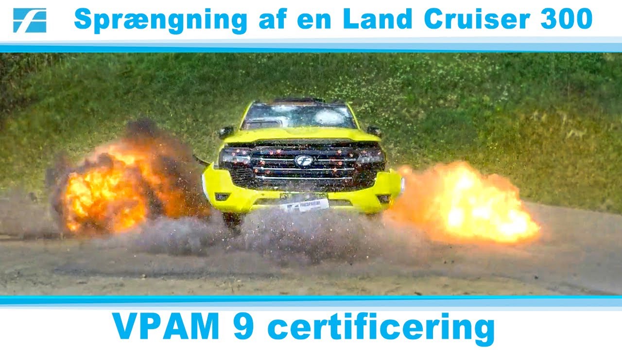 VPAM VR9 Certified armored CARL, baseret på Toyota Land Cruiser 300