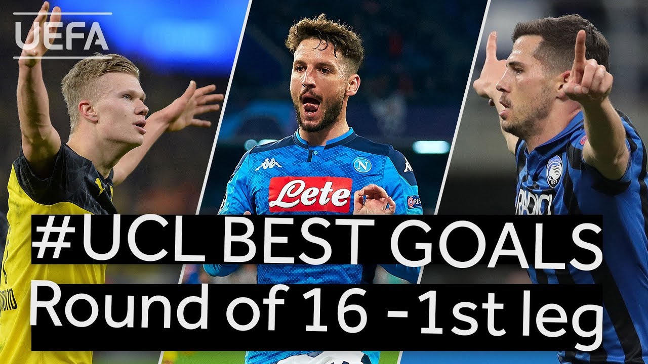 HAALAND, MERTENS, FREULER: #UCL BEST GOALS, Round of 16 - 1st leg
