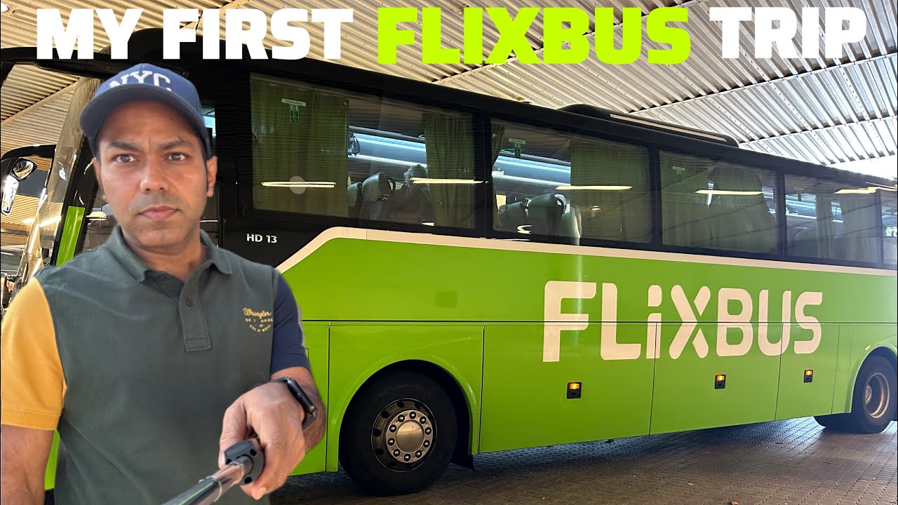 How is Bus Travel in Europe? My First FLIXBUS Experience in Europe | 7 Hrs Flixbus Trip in Sweden