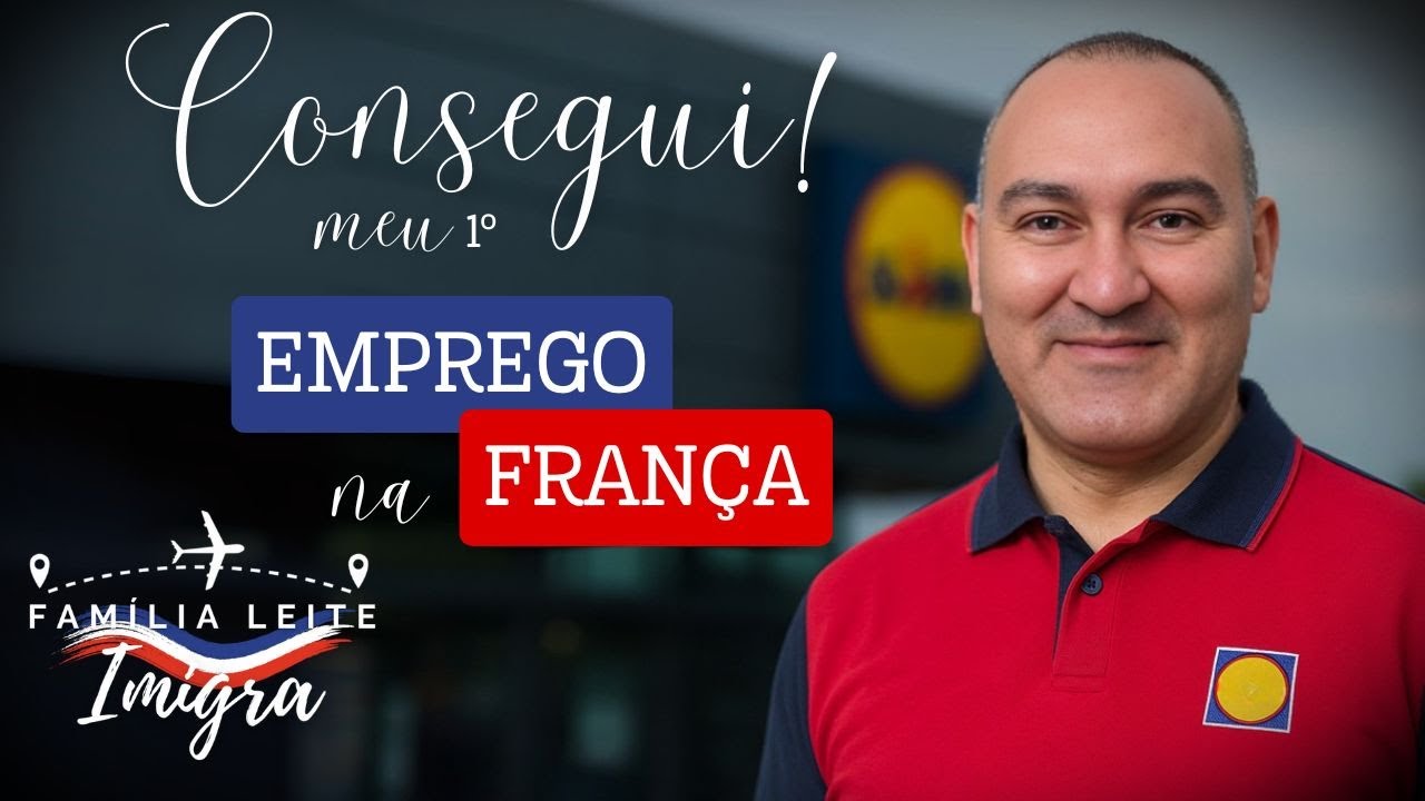 EMPREGO na FRANÇA: Como Consegui Meu 1º Trabalho | Dicas para Brasileiros