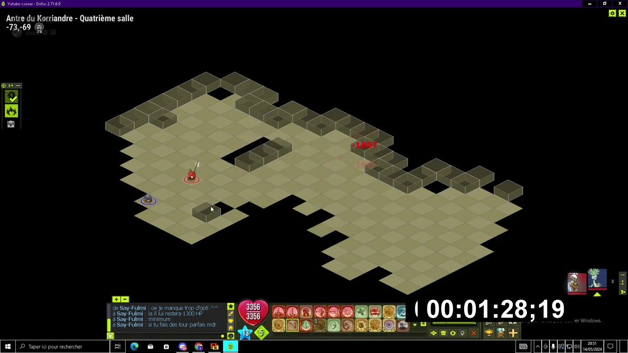 xSoow / World Records le donjon Korri en 2mins19 !! Meilleur Cra PVM monocompte Imagiro