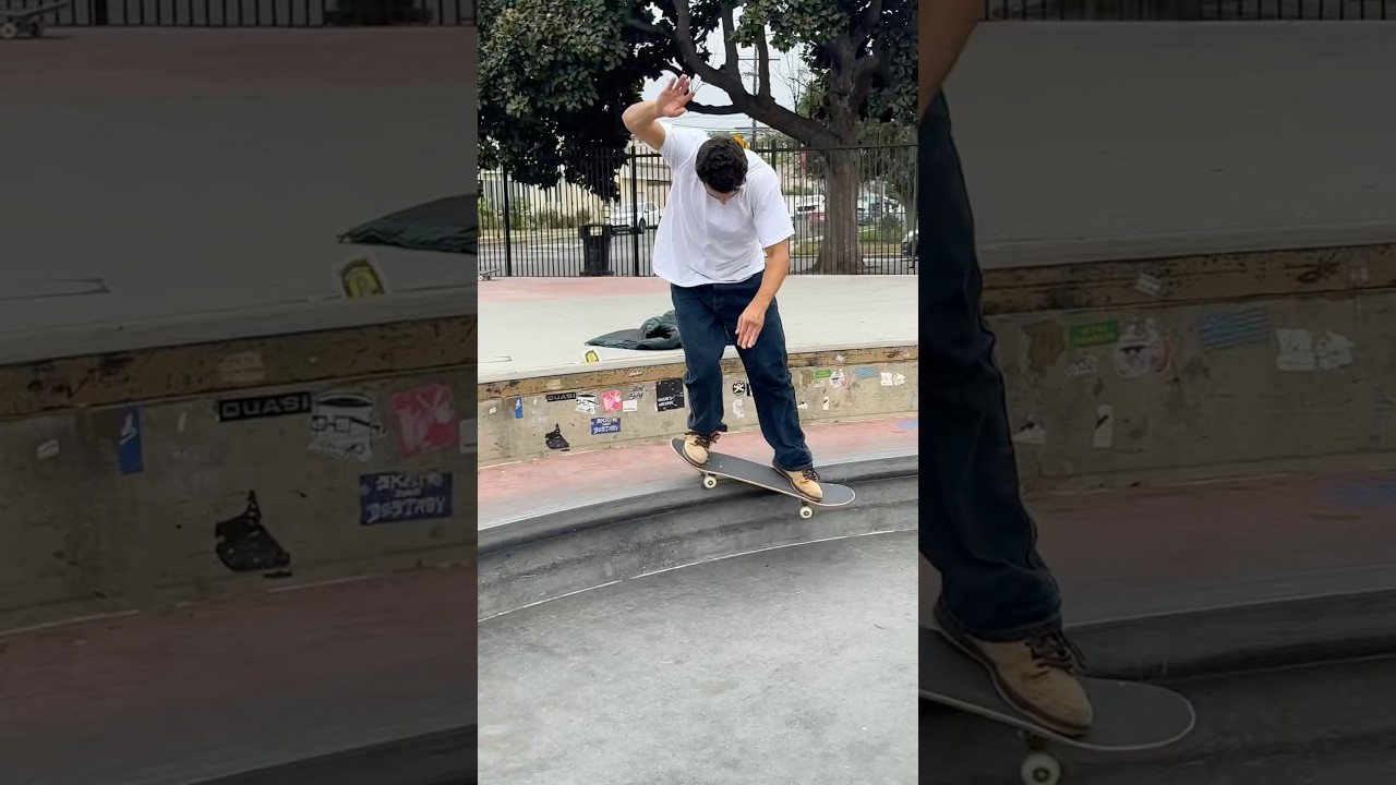 Switch back smith at stoner skate park! 