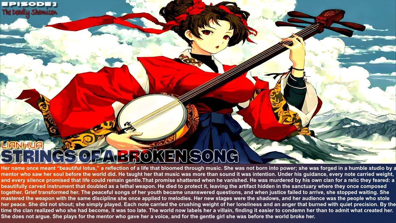 Lianhua: Strings of a Broken Song  | Anime-Inspired Cinematic Music for Study, Sleep & Reflection