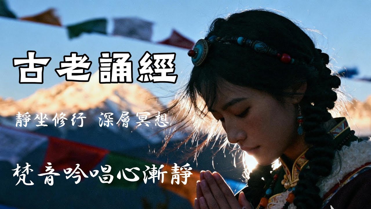 🎧 西藏頌缦療癒音頻｜古經低吟 × 自然靈音 · 即時淨化心靈、深度冥想放鬆 ｜Buddhist Meditation 🌀