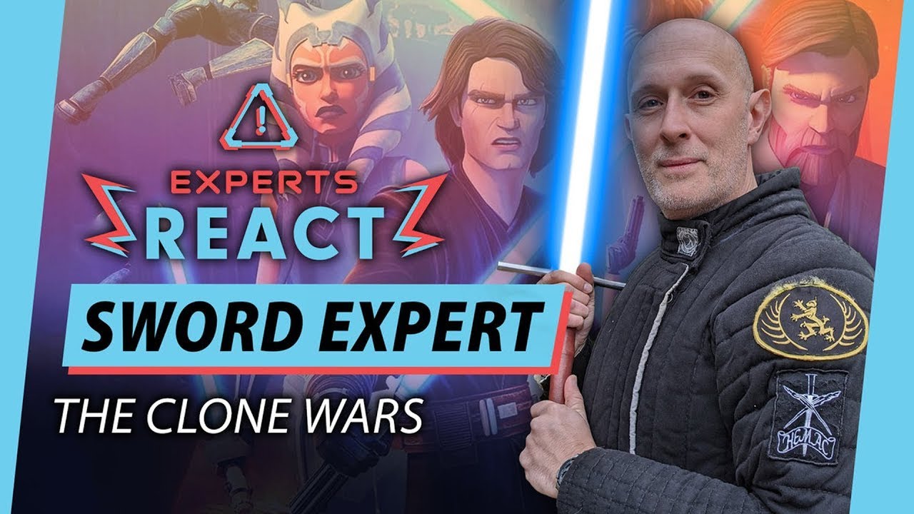 Sword Expert Reacts To Star Wars: Clone Wars Animated Series | Lightsaber Fights
