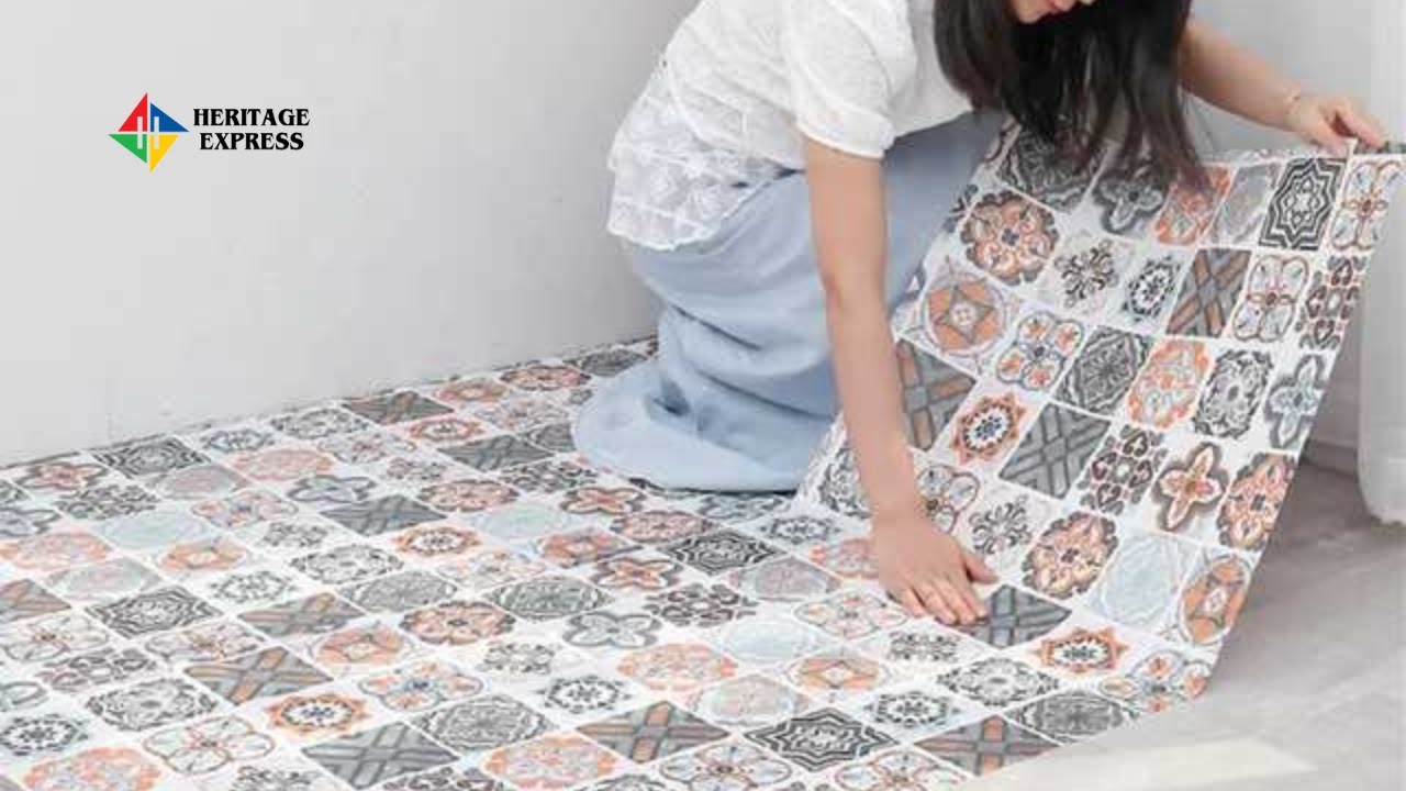 Floor sticker non-slip wear-resistant waterproof  self adhesive bedroom kitchen oil-proof
