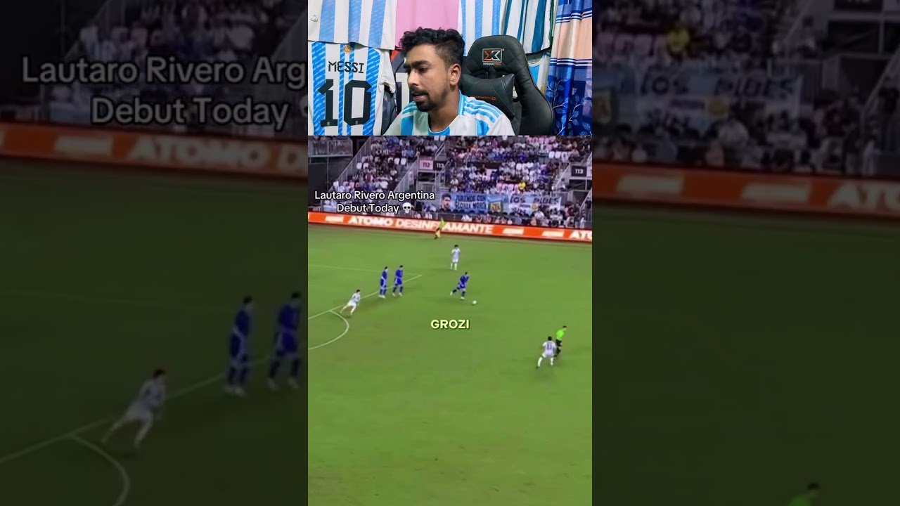 Lautaro Rivero Argentina Debut Today.!
