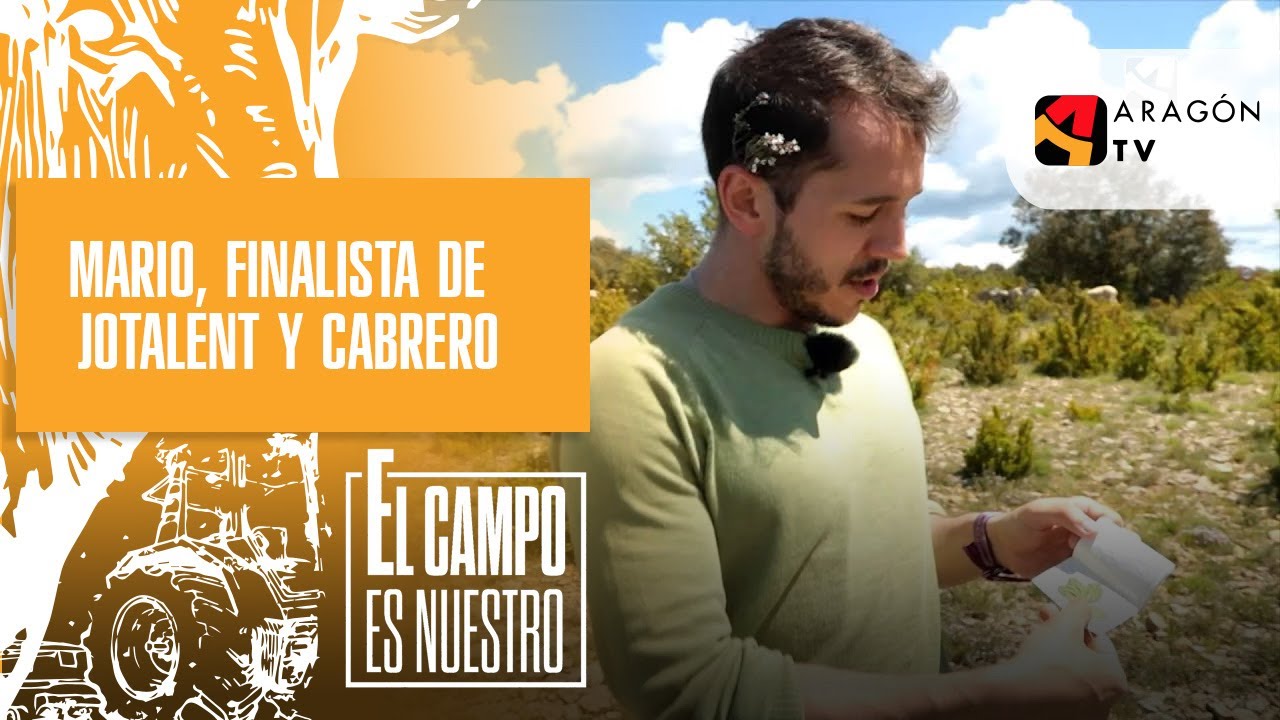Mario, finalista de Jotalent y cabrero. Mario Arroyo.