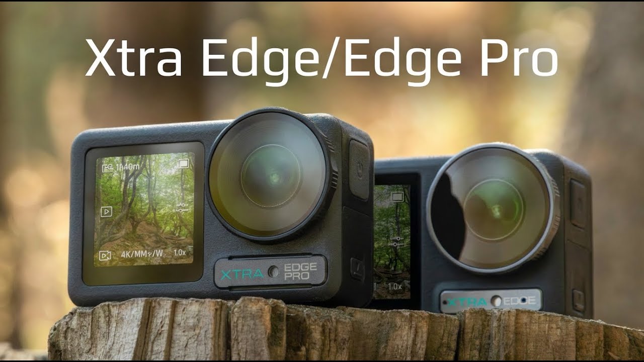 Xtra Edge/Edge Pro Intro - Waterproof Action Camera with Exceptional Image Quality