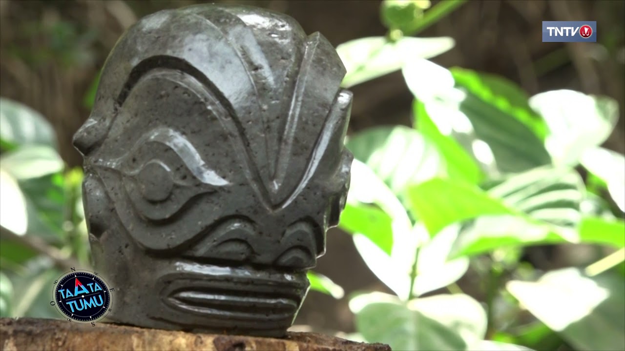 La sculpture à Hiva Oa aux Marquises