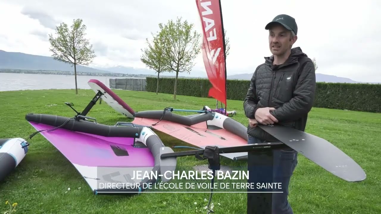 Wingfoil Lac Léman - École de voile de Terre Sainte