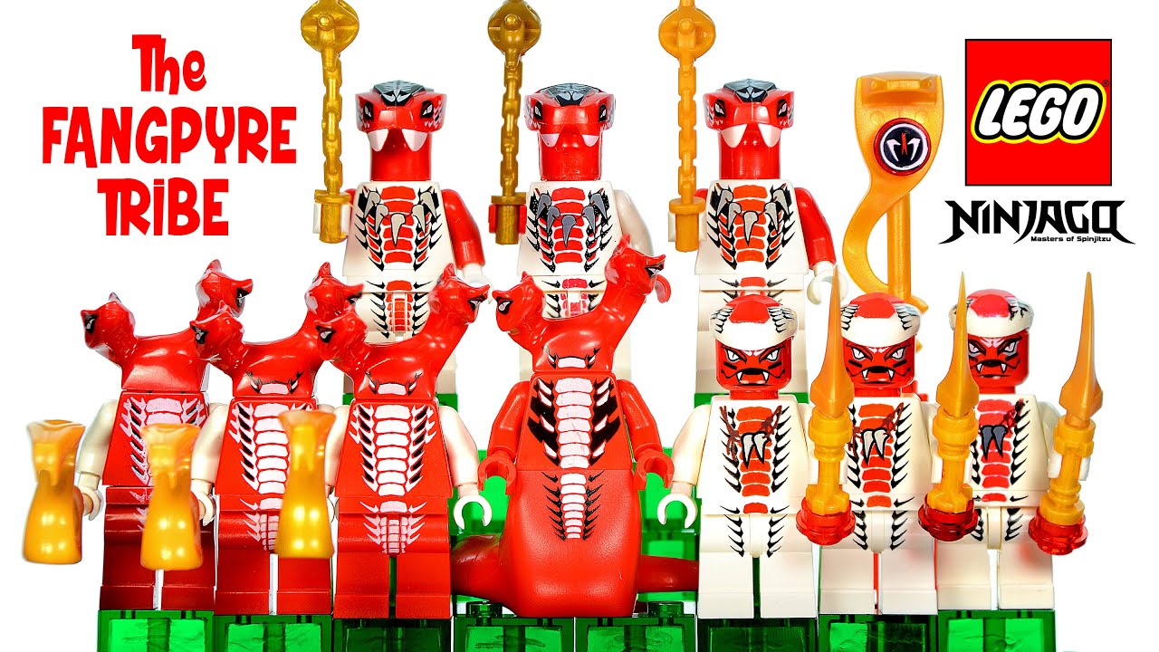LEGO&reg; Ninjago Rise of the Snakes Serpentine Fangpyre Tribe Minifigure Collection