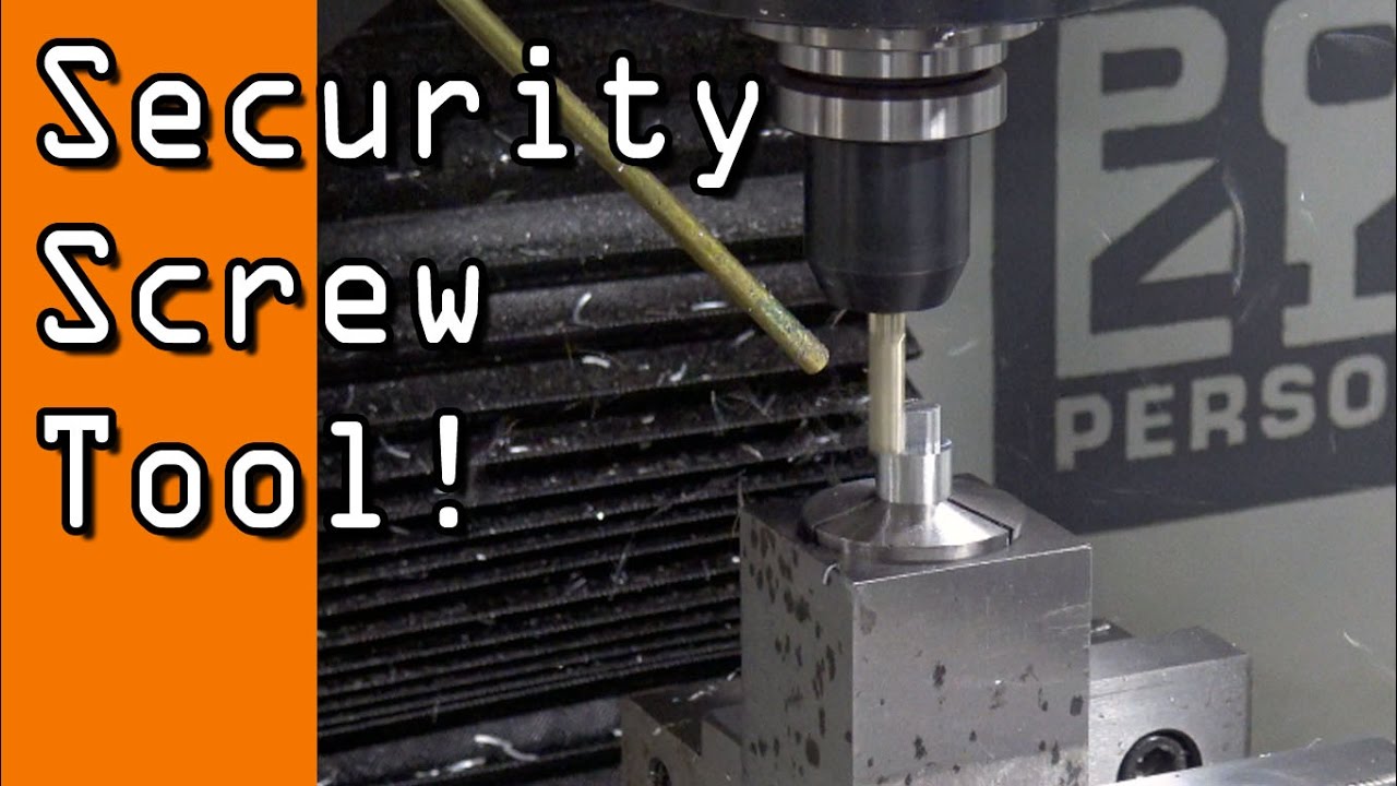 DIY Knife Security Screw Tool!  WW115