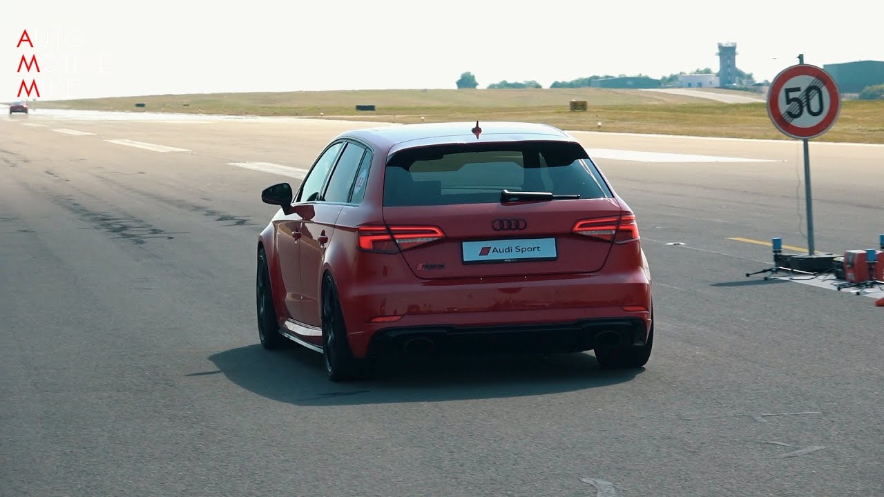 800HP Audi RS3 Sportback vs 900HP McLaren 720S