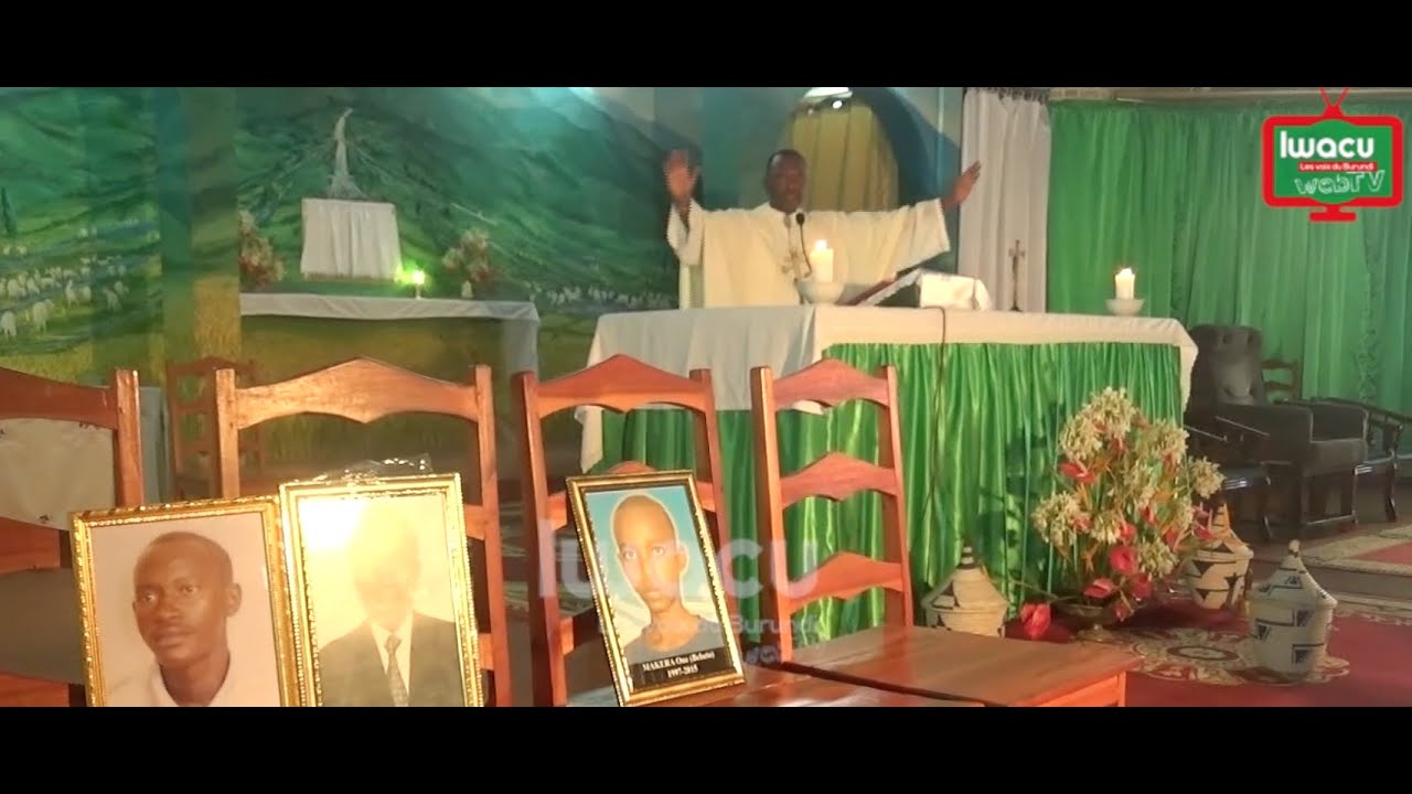 Messe de requiem en honneur des victimes des manifestations à Musaga