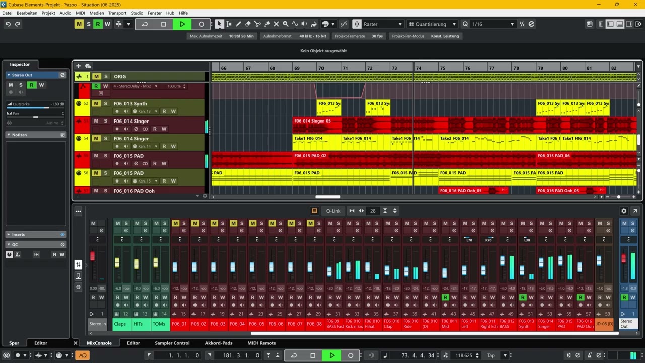 Roland Fantom 06 plays Yazoo - Situation (06-2025)