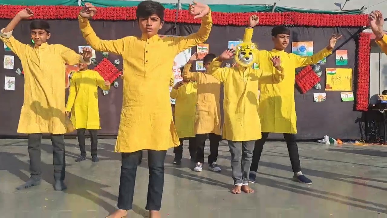 National Symbols Dance - Class 7th