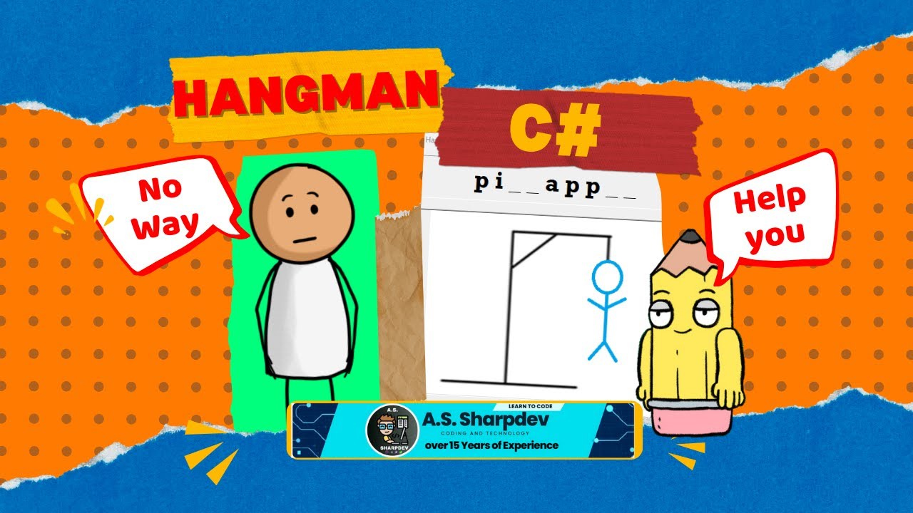Build a Classic Hangman Game with C# and WinForms | Step-by-Step Coding Tutorial