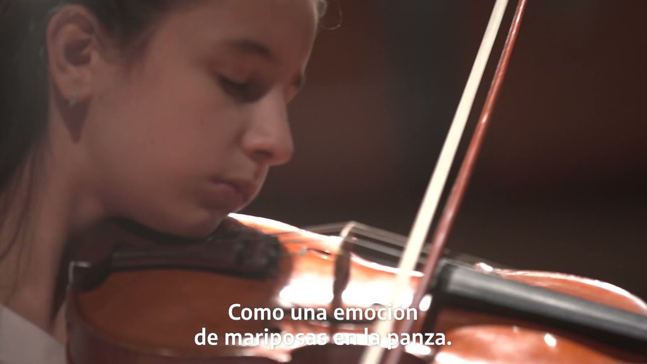 La violinista Pilar Policano
