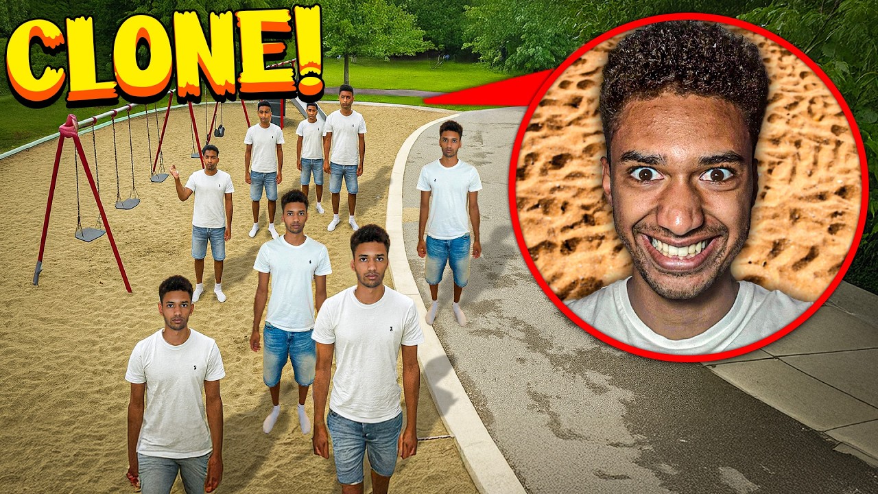 SE VEDI il TUO CLONE SORRIDERE al PARCO, devi SCAPPARE e NASCONDERTI... 😰Clone Malvagio